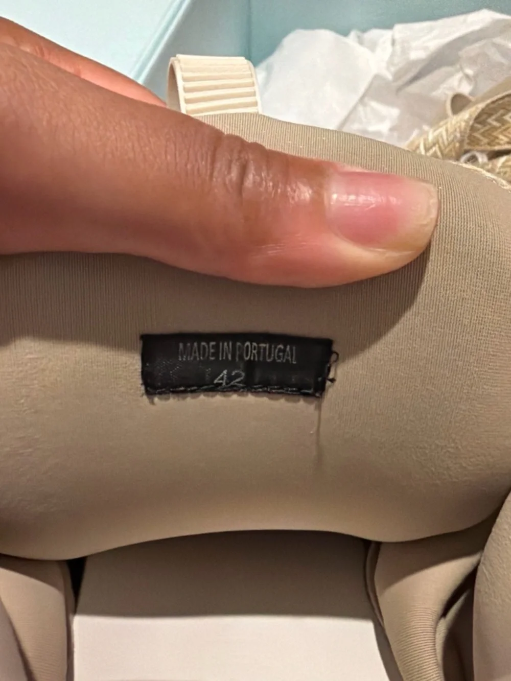 Lanvin Beige and Cream High-Top Men's Sneakers